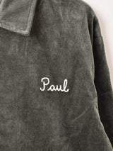 【3色展開】Backers 刺繍入り コーデュロイジャケット「ROLLER-CLUB」