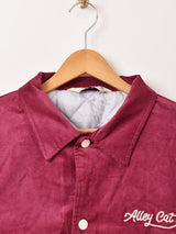 【2色展開】Backers パッチ刺繍 コーデュロイ スタジアムジャケット「ALLEY CATS」