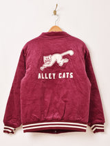 【2色展開】Backers パッチ刺繍 コーデュロイ スタジアムジャケット「ALLEY CATS」