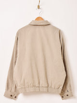 【4色展開】Backers ワンポイント シャーク ピーチスキンジャケット