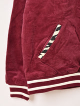 【3色展開】Backers ゼブラ コーデュロイ 襟付き スタジアムジャケット