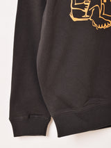 【2色展開】 プリント スウェットシャツ「Monster」