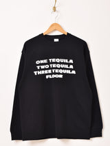 【2色展開】 プリント スウェットシャツ「TEQUILA」