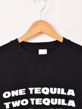 【2色展開】 プリント スウェットシャツ「TEQUILA」