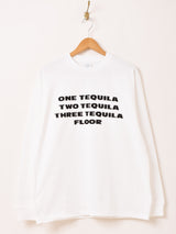 【2色展開】 プリント スウェットシャツ「TEQUILA」