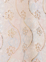【2色展開】Meridian 花柄 レース ラメ キャミソールワンピース
