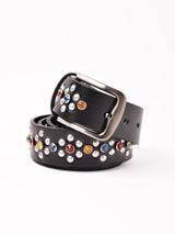 カラフルスタッズ レザーベルト