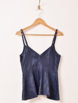 オーストラリア製 レザー ビスチェ