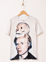 Andy Warhol アート転写プリント Tシャツ