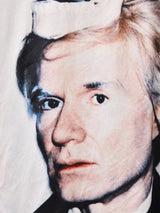 Andy Warhol アート転写プリント Tシャツ