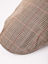 【2色展開】グレンチェック柄 ハンチング