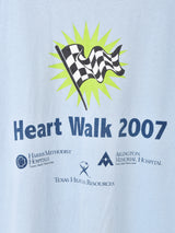 カラー プリント リンガーTシャツ