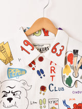 Backers メモリアルデザイン ペイント カバーオールジャケット