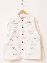 Backers メモリアルデザイン 刺繍 カバーオールジャケット