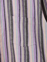 【2色展開】Backers マルチストライプ 長袖シャツ