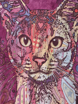 "THE MOUNTAIN" 猫 タイダイTシャツ