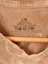 Claude Monet ヒマワリ アート タイダイTシャツ