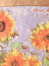 Claude Monet ヒマワリ アート タイダイTシャツ