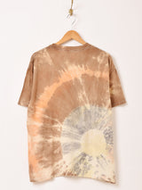 Claude Monet ヒマワリ アート タイダイTシャツ