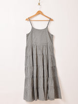 【2色展開】Emerald Motel ギンガムチェック柄 キャミソールワンピース