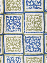 【2色展開】Emerald Motel ブロックプリント 半袖 オープンカラーシャツ