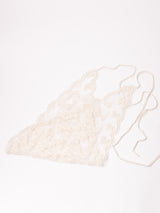 フラワー刺繍 チュール バブーシュカ