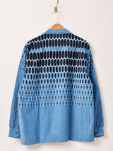 【2色展開】Backers エルヴィスドット コーデュロイ 長袖シャツ