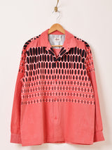 【2色展開】Backers エルヴィスドット コーデュロイ 長袖シャツ