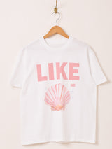 プリントTシャツ「LIKE」