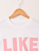 プリントTシャツ「LIKE」