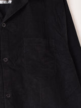 【3色展開】Backers コーデュロイ 長袖 オープンカラーシャツ