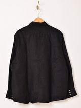 【2色展開】Backers フェイクスエード 長袖 ウエスタンシャツ