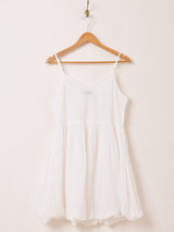 【2色展開】Emerald Motel リボン バルーン キャミソールワンピース