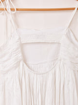 【2色展開】Emerald Motel サテン ギャザー キャミソールワンピース