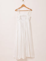 【2色展開】Emerald Motel サテン ギャザー キャミソールワンピース