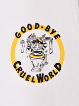 【2色展開】 プリント タンクトップ「GOOD-BYE」