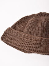 【6色展開】リブ ニットキャップ