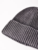 【4色展開】ウォッシュ リブニットキャップ
