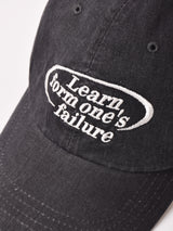 刺繍入り キャップ「failure」
