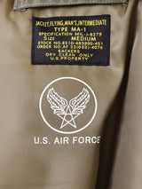 【2色展開】Backers MA-1 フライトジャケット