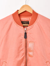 【2色展開】Backers 後染め MA-1 フライトジャケット