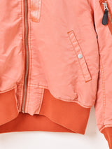 【2色展開】Backers 後染め MA-1 フライトジャケット