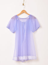 アメリカ製 60’s~70’s 半袖 ランジェリーガウン