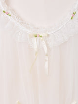 アメリカ製 レース リボン ランジェリートップス