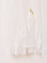 アメリカ製 レース リボン ランジェリートップス