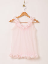 フリル ランジェリートップス