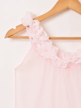 フリル ランジェリートップス