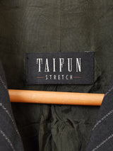 ストライプ柄 テーラードジャケット