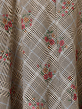 【2色展開】Meridian チェック柄 アソート フレアスカート