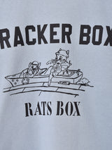 【2色展開】 プリント スウェットシャツ「CRACKER BOX」